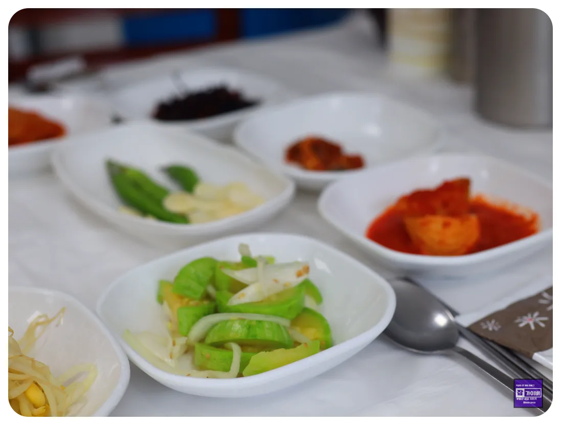 해남 웰빙음식촌 식사 사진