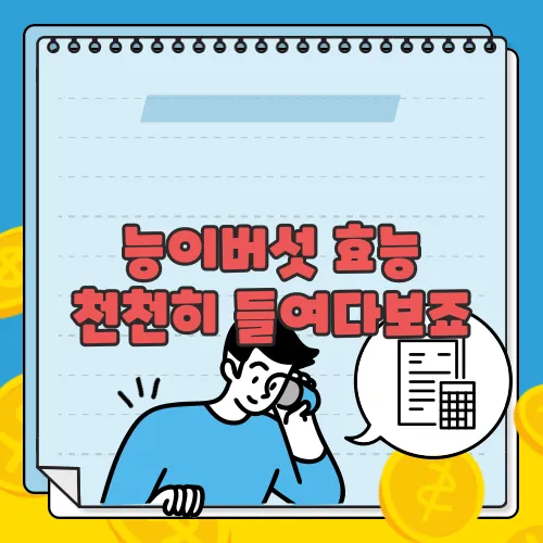 능이버섯 효능 천천히 들여다보죠