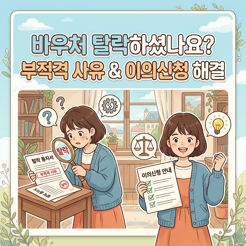 에너지바우처 탈락 사유 분석 및 부적격 판정 이의신청 행정 절차