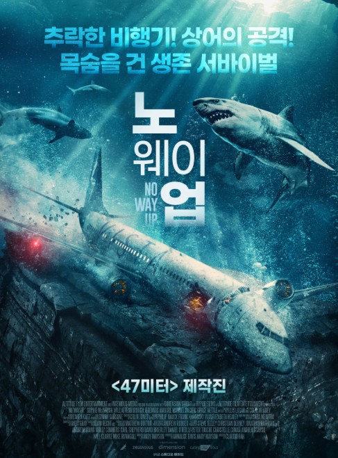 노 웨이 업 결말 후기 리뷰(호평과 혹평) 비행기사고 서바이벌 영화다시보기추천