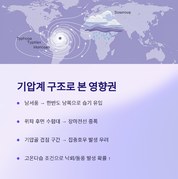 6호 태풍 위파 경로 예보