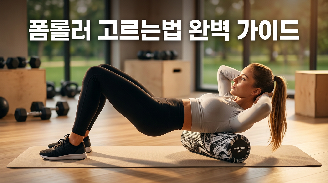 폼롤러 효과 근막이완 고르는법