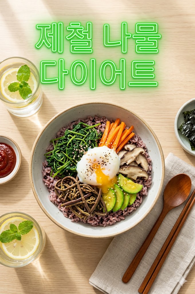 "살 빠지는 속도가 3배?" 4월 제철 '취나물'로 만드는 초간단 다이어트 비빔밥 레시피
