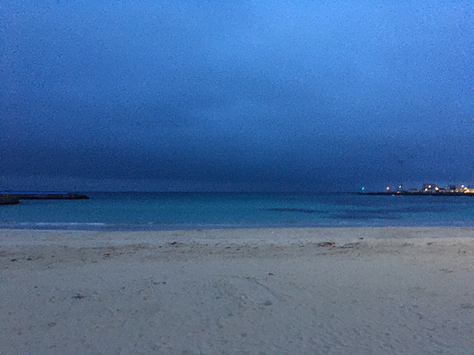 월정리-밤바다2