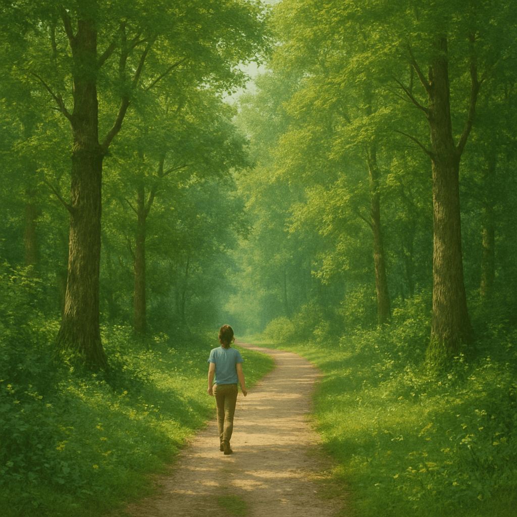 숲 속 걷는 꿈 해몽