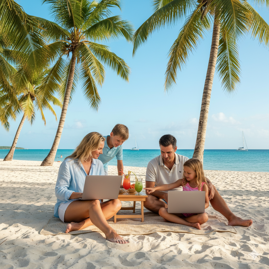 카리브해 지역(바베이도스·버뮤다·앤티가)의 노마드 비자