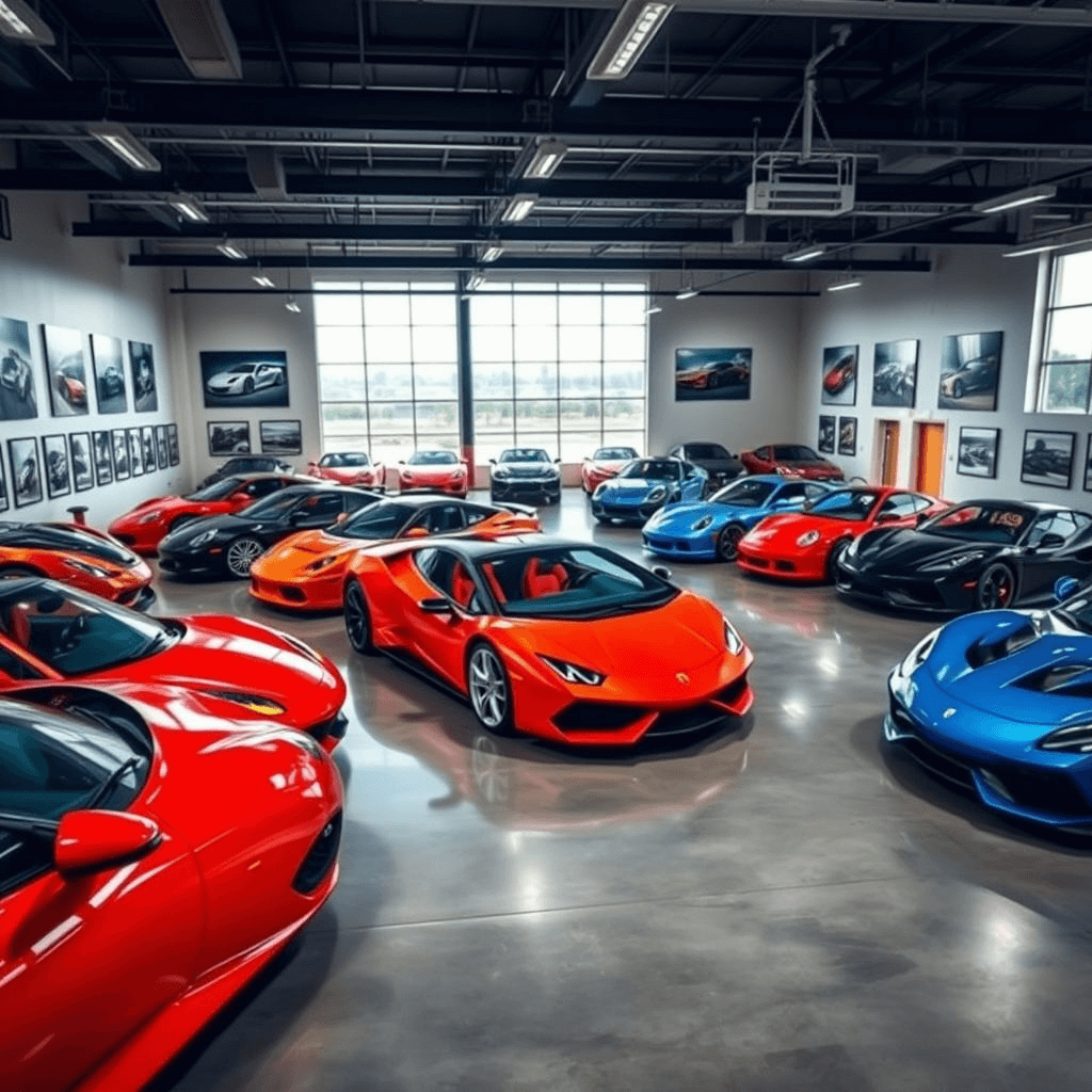 집에 차를 많이 보유한 꿈해몽