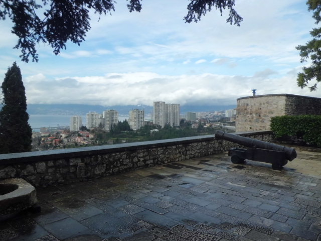 이탈리아 리예카 트르사트 성에서 바라 본 아드리아 해