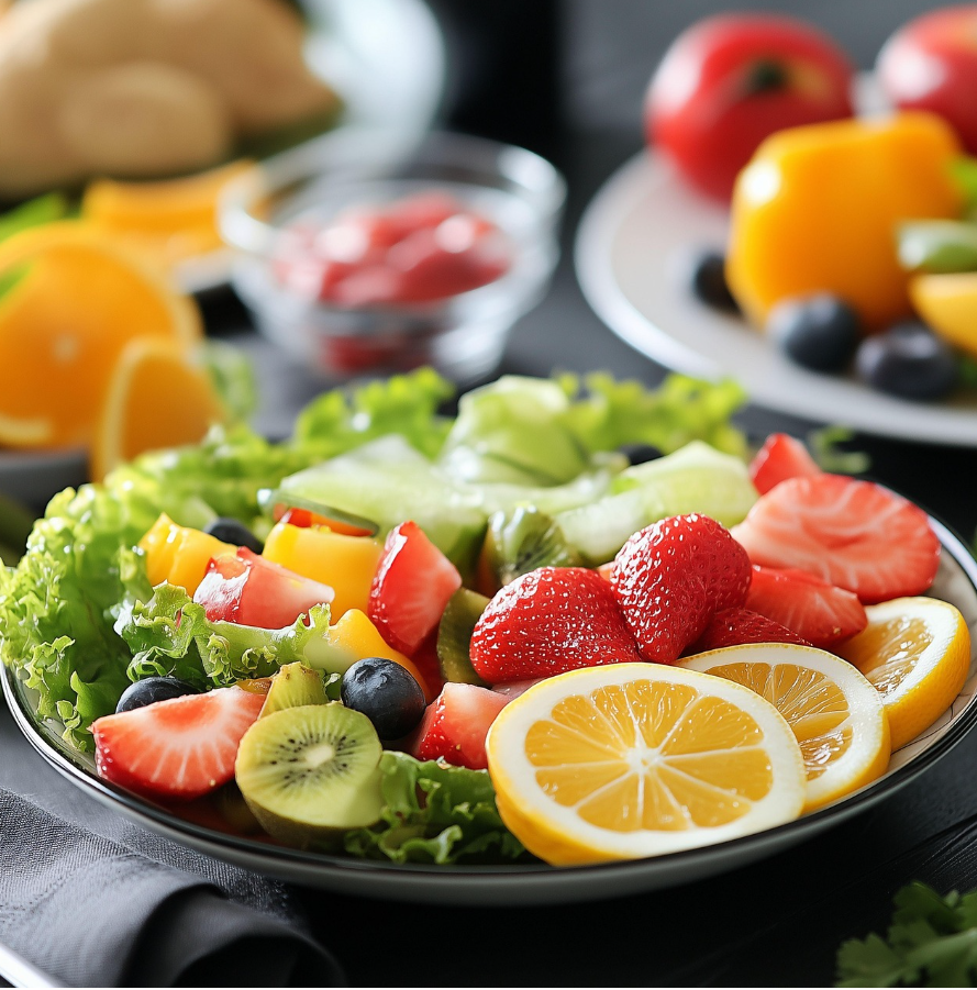 좋은 식습관 채소과일식단