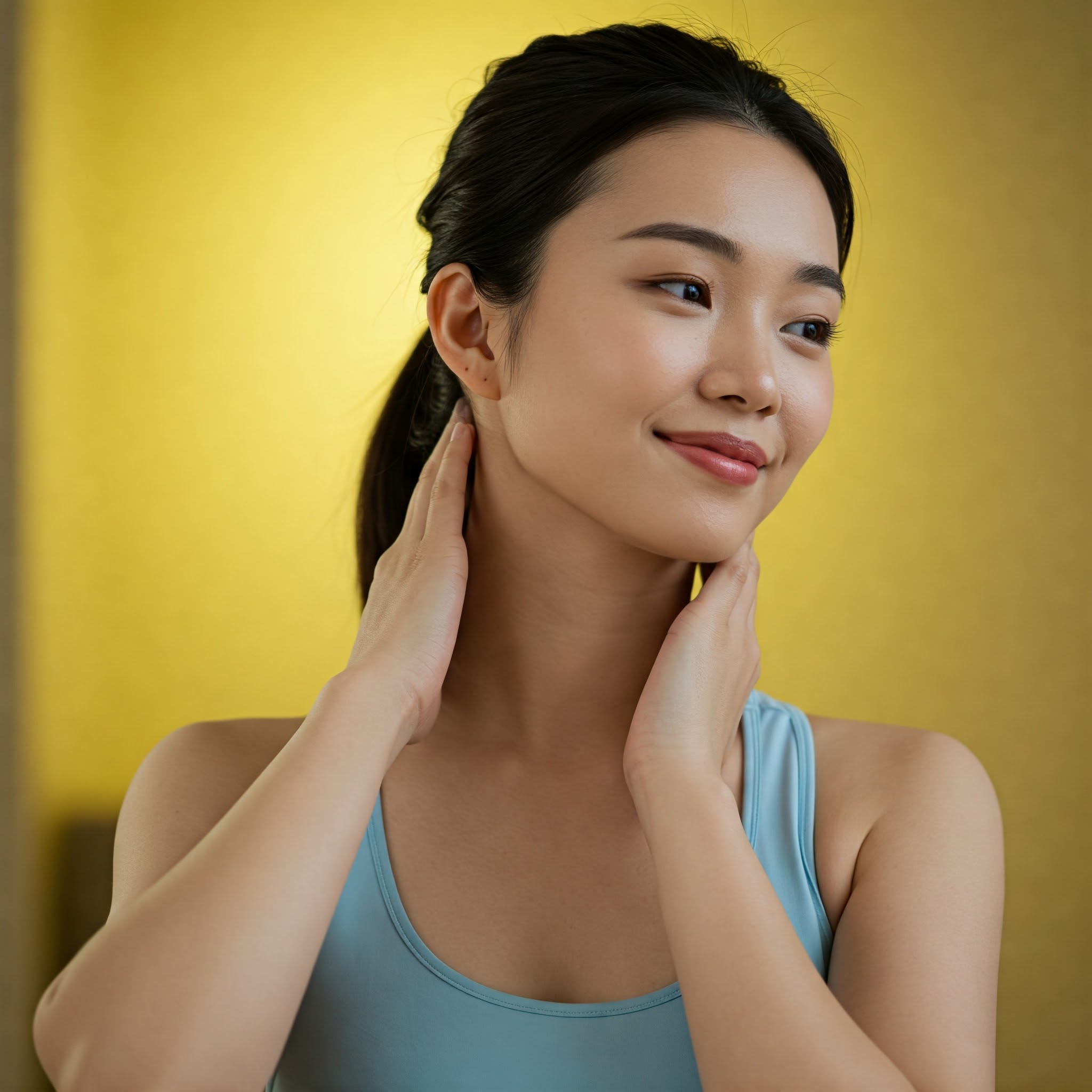 목주름 원인, 없애는법 및 제거시술 마사지 법