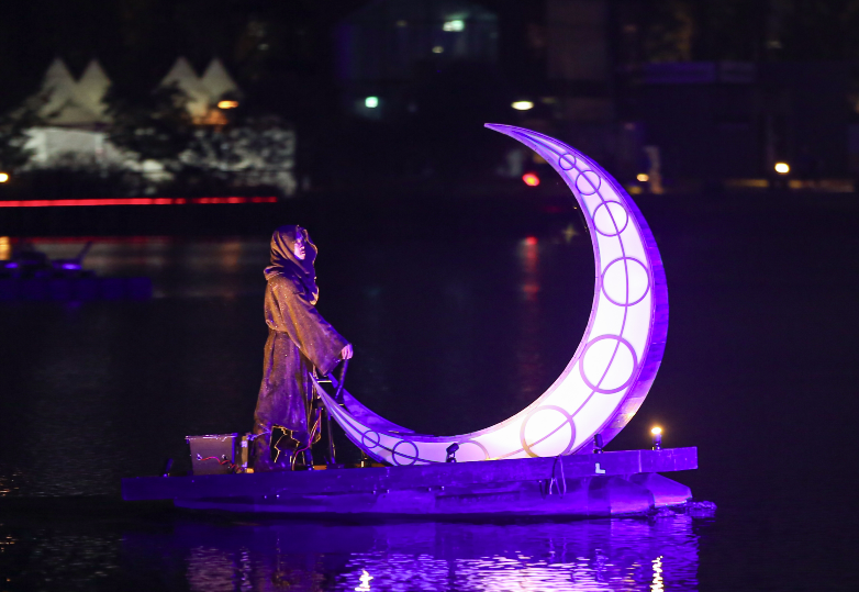 2023 세종축제 메인공연 수상불꽃극 &lt;호수 위 우주&gt;