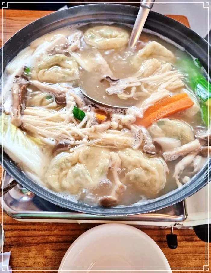 이태원, 한남, 보광 맛집 황금 팽이버섯, 샤브샤브 샤부 만두전골