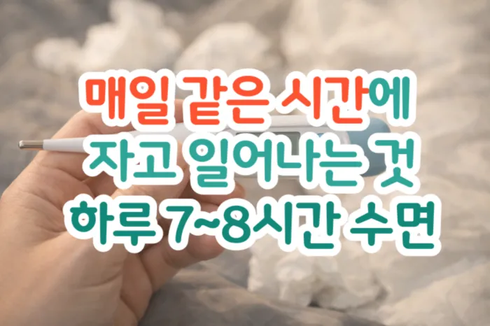 면역력을 높이는 방법