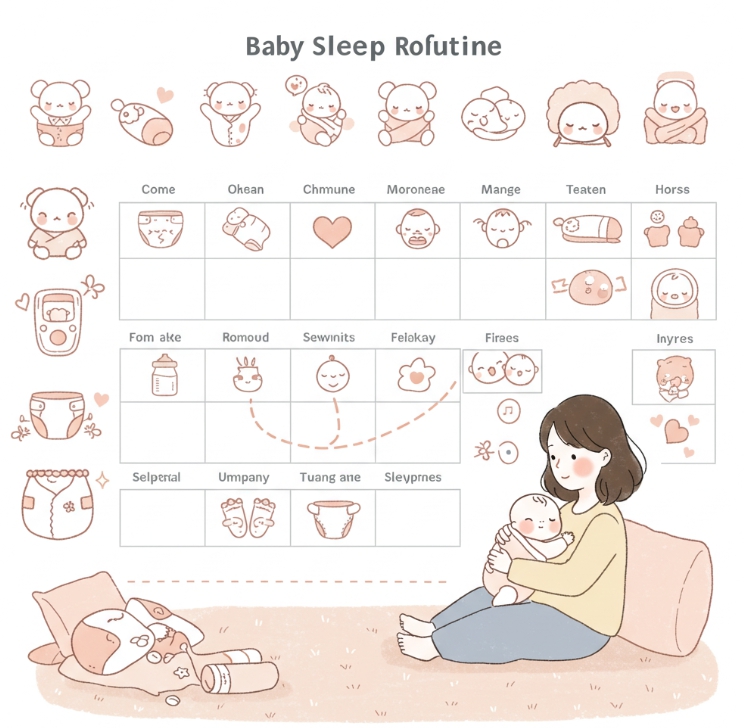 신생아 수면 루틴 만드는 팁