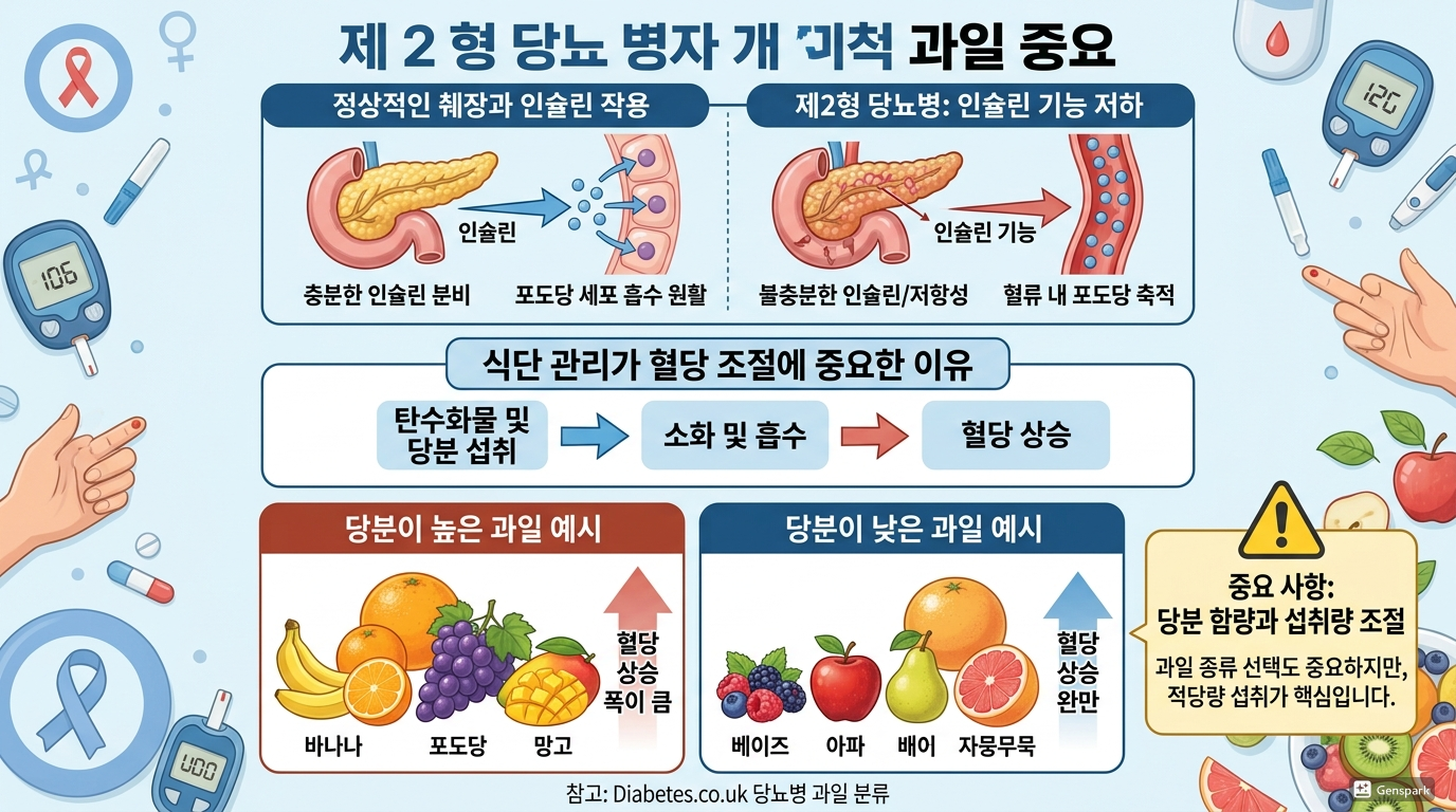 당뇨 환자에게 과일이 중요한 이유