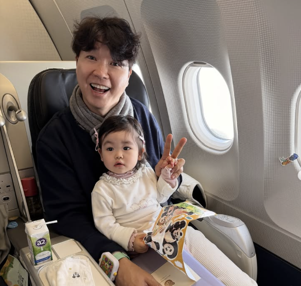 박수홍 기내서 사과 연발