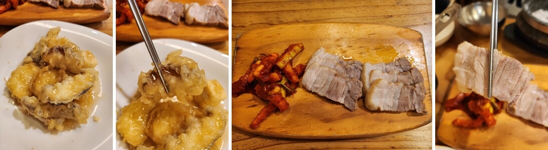 두부버섯탕수-수육