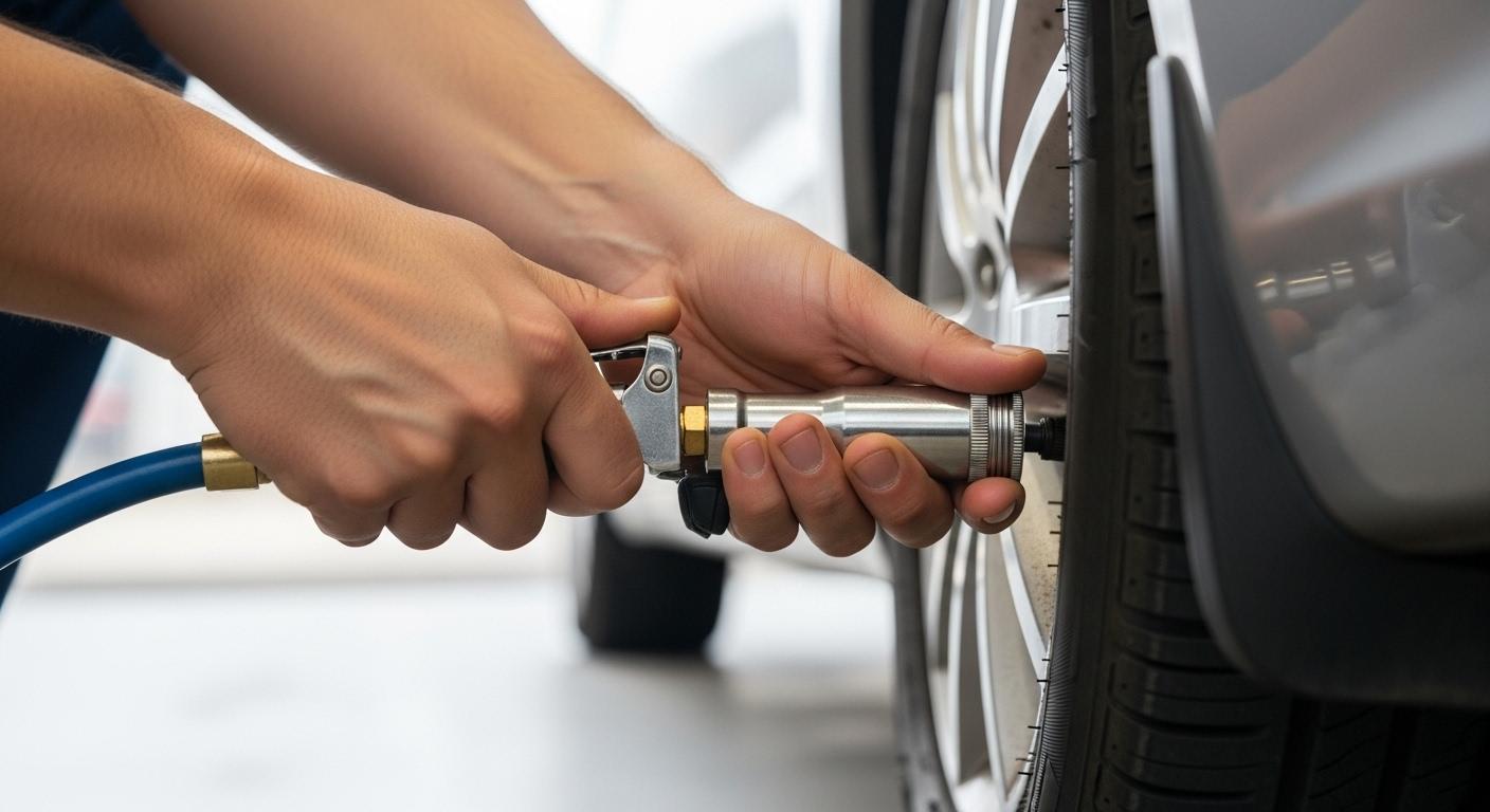 자동차 공기압 보충