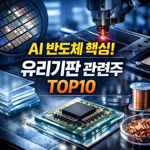 AI 반도체 핵심 기술, 유리기판 관련주