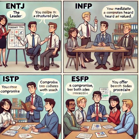 MBTI를 직장 내 인간관계에 적용하는 방법