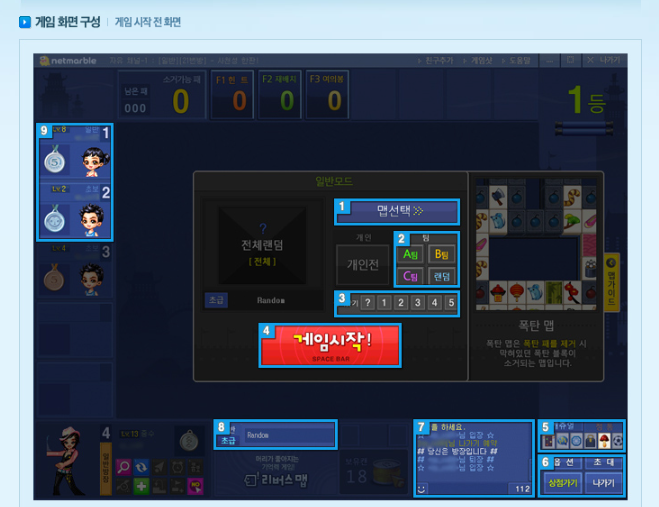 넷마블 사천성 게임방법