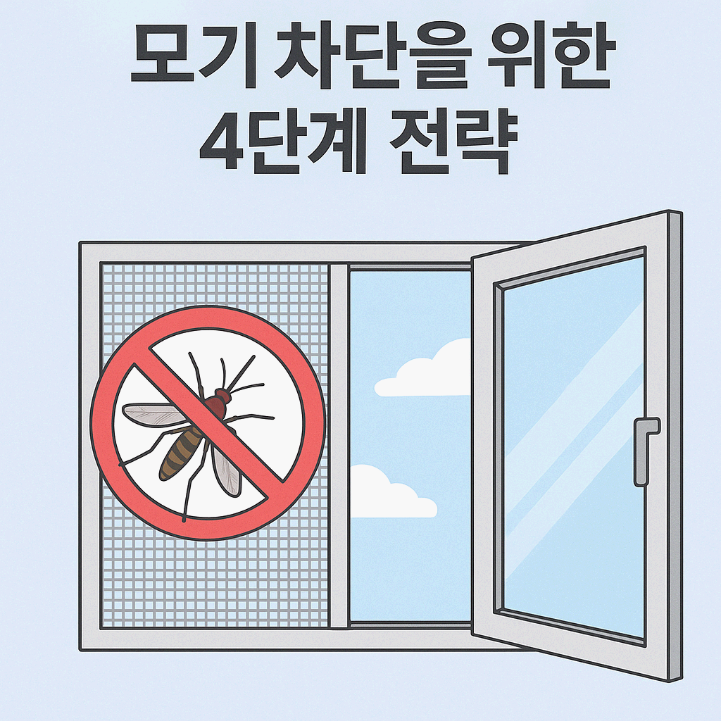모기 차단으로 여름철 생활환경 청결 유지법