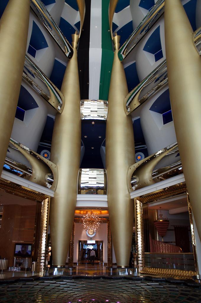 버즈알아랍 호텔 내부 2