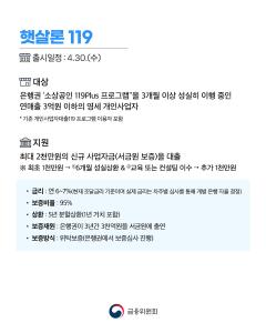 소상공인 119플러스 신청 방법 총정리