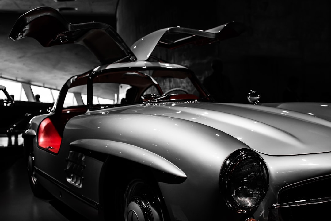 Silver car
