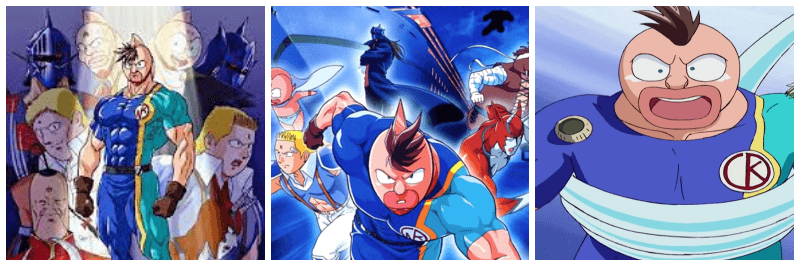 쾌걸 근육맨 2세 사진 3개