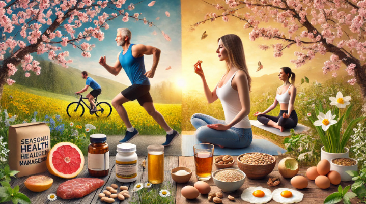 남성과 여성의 환절기 건강관리 차이 관련 이미지