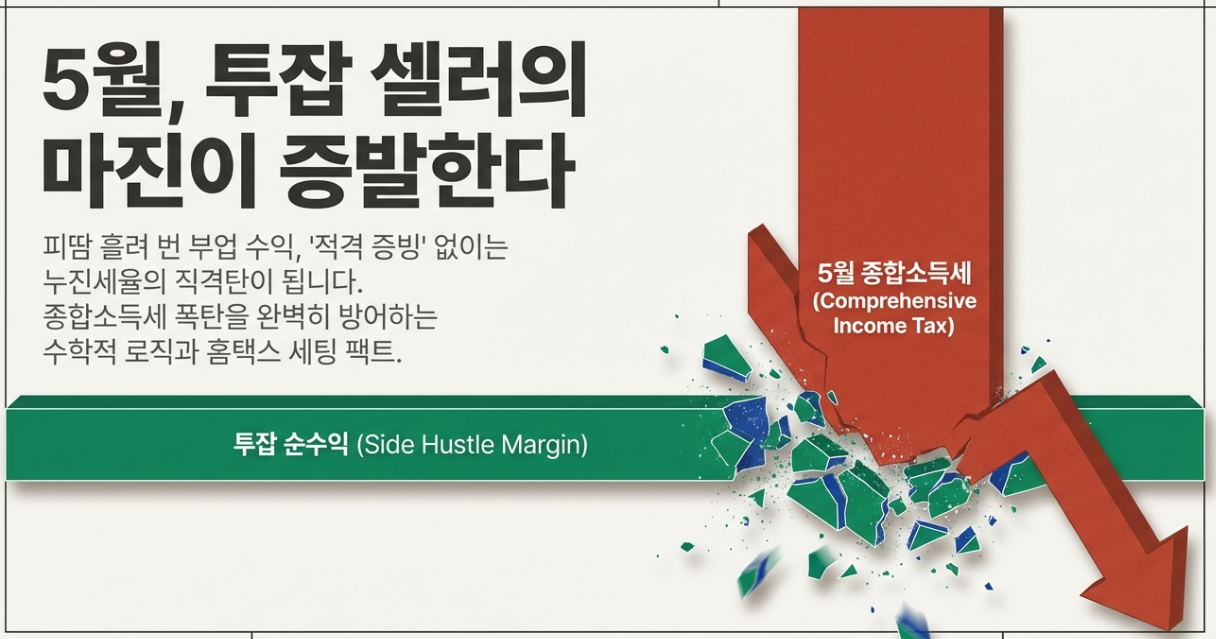 직장인 쇼핑몰 부업 투잡 세무 5월 종합소득세 근로소득 사업소득 합산과세 폭탄 방어 홈택스 사업용 신용카드 등록 매입 공제 팩트 체크