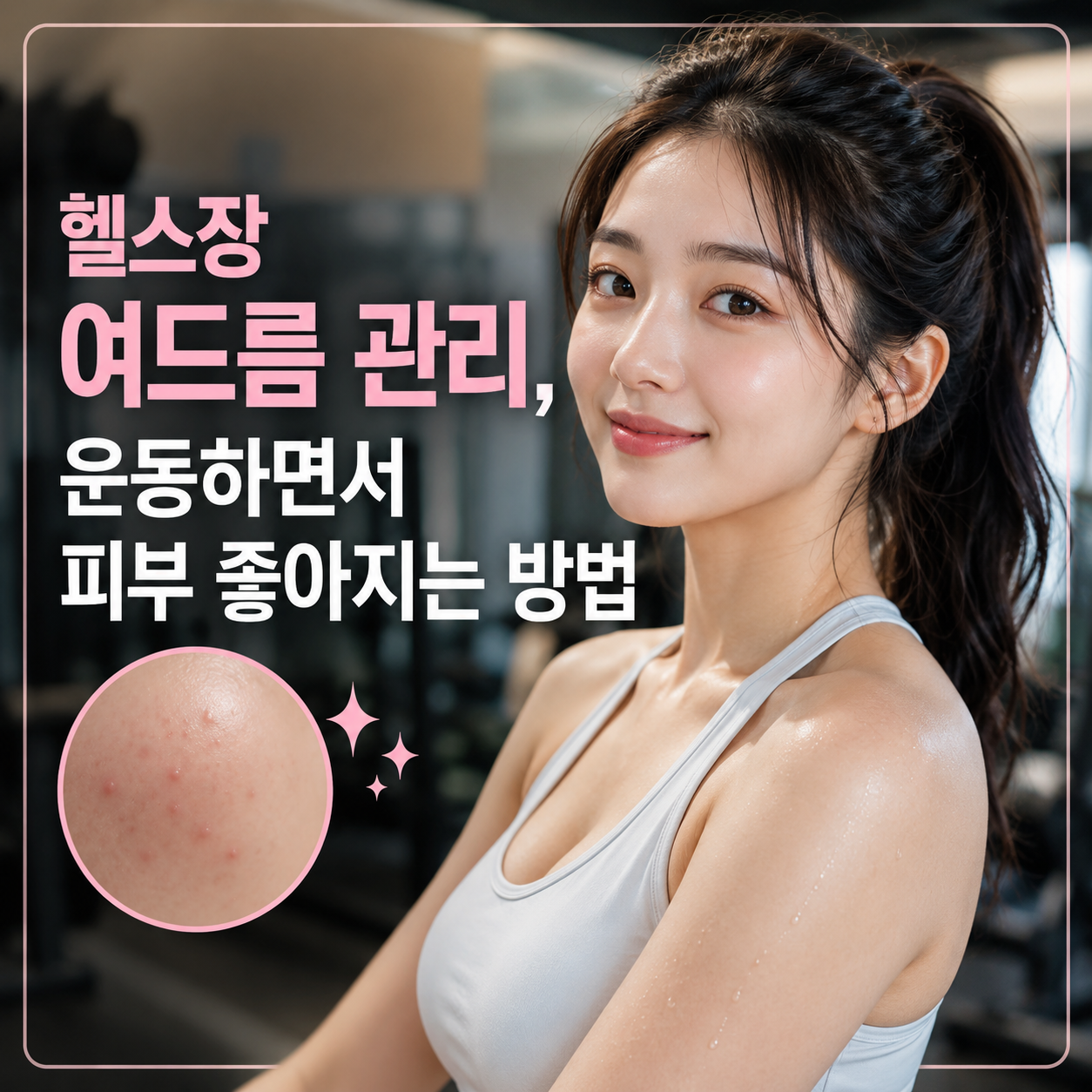 여드름 관리
