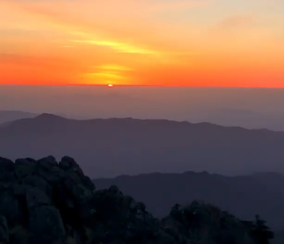 산청 지리산 천왕봉 일출