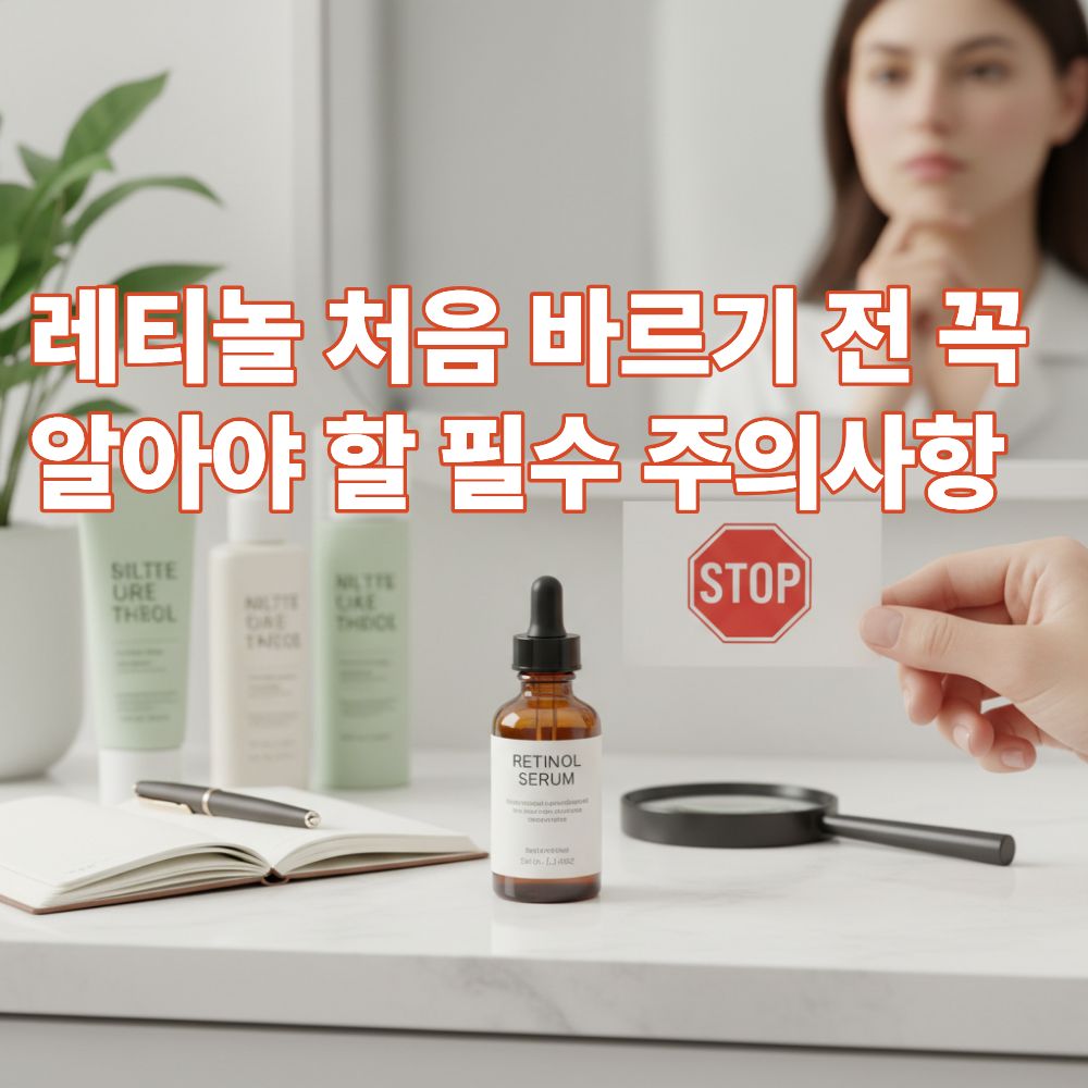 레티놀 처음 바르기 전 꼭 알아야 할 필수 주의사항 썸네일