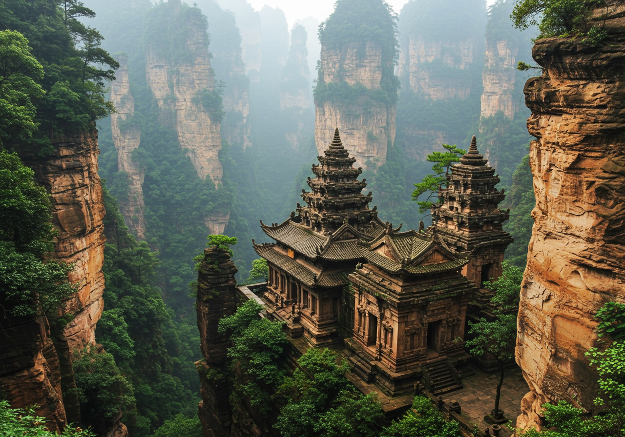 장가계 날씨 장가계 패키지 여행 준비 정보