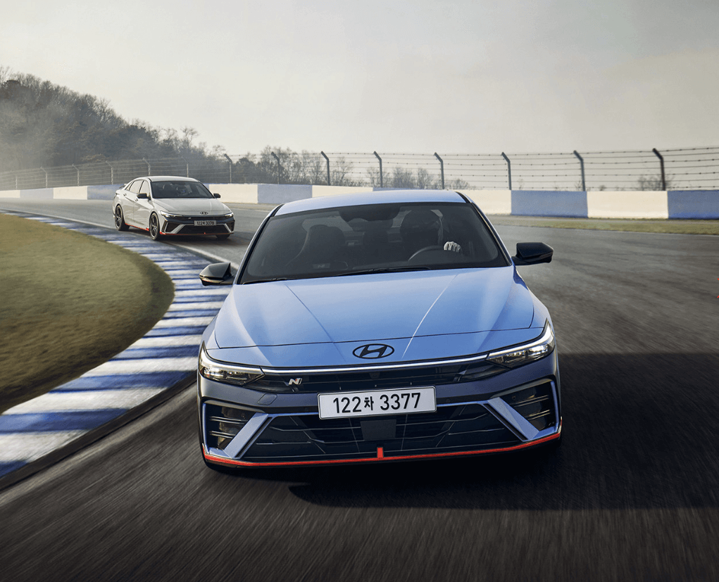 더 뉴 아반떼 N 페이스리스트