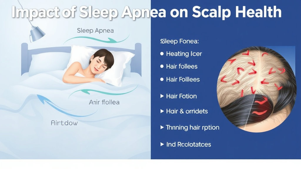 수면 중 호흡장애(수면무호흡증)가 두피 건강에 미치는 영향