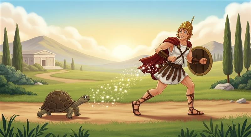 제논의 역설, 아킬레스는 왜 영원히 거북이를 따라잡을 수 없을까?