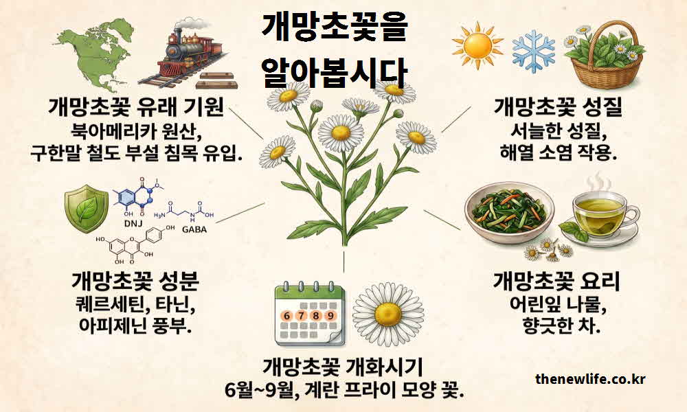 개망초꽃 효능 유래 기원