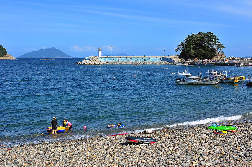 경상남도 남해군 항도야영장 소개