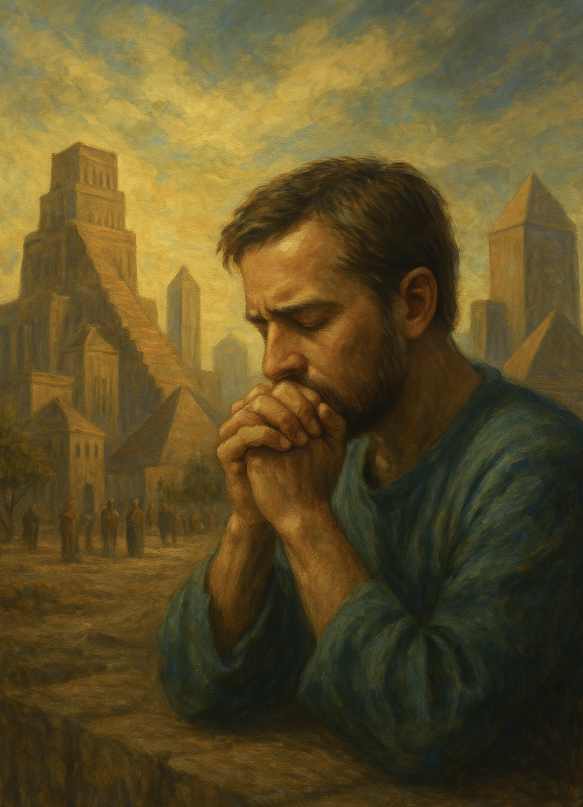 창11:5-6 말씀을 보며 주님께서 세상을 보시고 사람들의 삶을 보시며 그들이 절제하지 못하고 그들의 우상을 만들며 그것으로 만족해하는 삶을 살아가는 모습이 축복이 아님을 알게 하셨으며, 주님 안에서 절제하며 스스로 경건한 삶을 살기 위해 마음을 새롭게 하는 기도를 수시로 할 것을 적용하는 모습입니다.