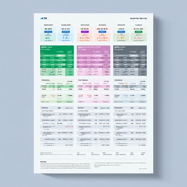 국내 S&P500 ETF 3종 비교표