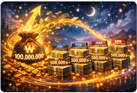 1억 투자 매월 배당금 수익 (fr. 월 50만원 수익)