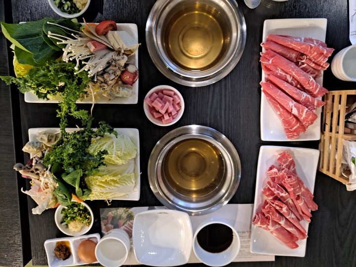 미니샤브-야채-고기-육수
