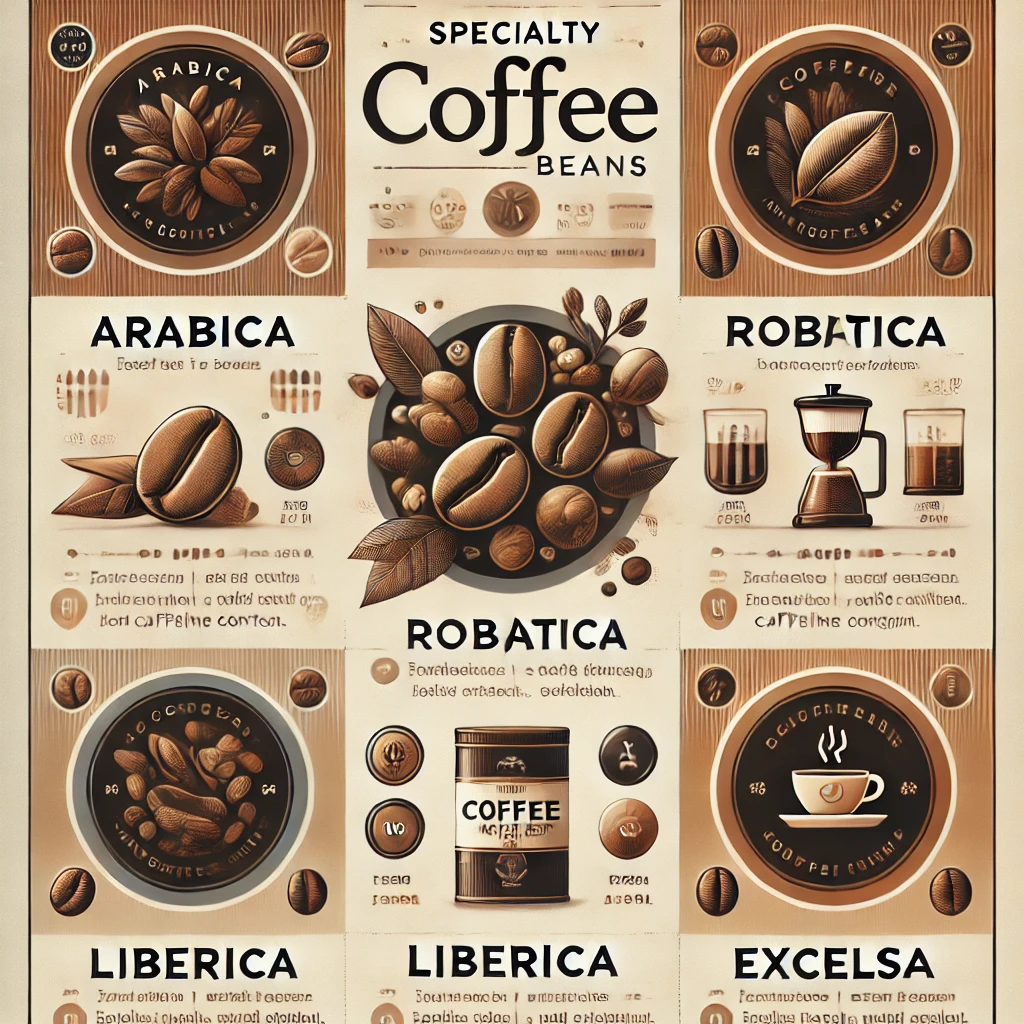 스페셜티 종류에 관한 원두 사진