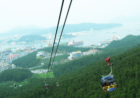 통영케이블카전경