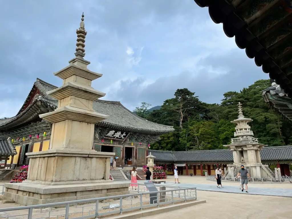 불국사 다보탑과 석가탑