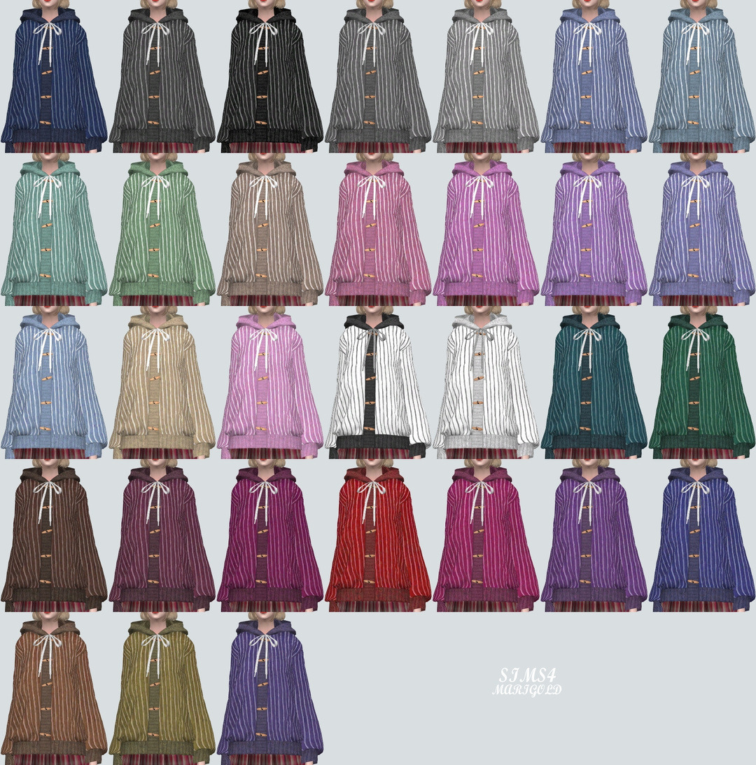 Sims4 CC 5 Hood Sweatshirts Cadigan 5 후드 스웻셔츠 가디건 여자 의상 Sims4 CC 5 Hood Sweatshirts Cadigan 5 후드 스웻셔츠 가디건 여자 의상