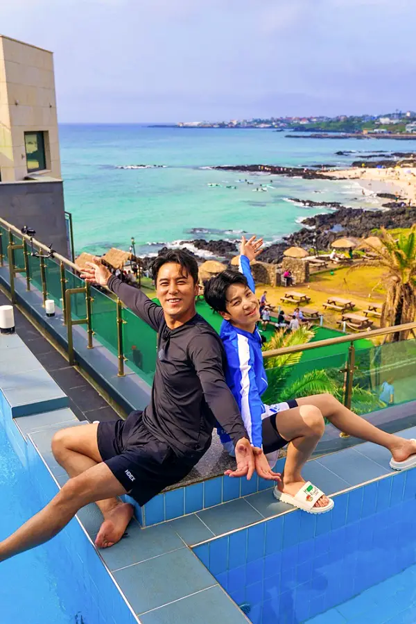 동원아 여행가자 장민호 정동원 제주 애월 개인 풀 온수풀이 있는 풀빌라 펜션 숙소 추천